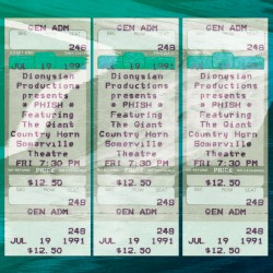 1991-07-19: Somerville Theatre, Somerville, MA, USA