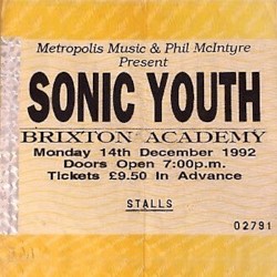 Live At Brixton Academy 1992