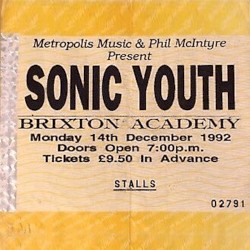 Live at Brixton Academy 1992