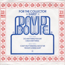 For The Collector Early David Bowie