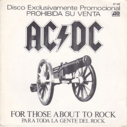 For Those About to Rock (We Salute You)