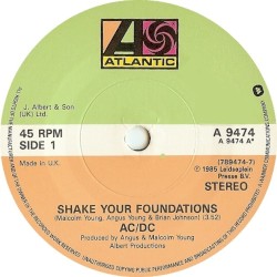 Shake Your Foundations / Danger