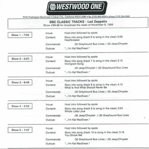 BBC Classic Tracks 99‐46