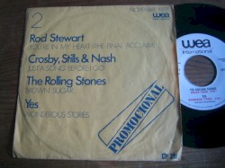 Rod Stewart / Crosby, Stills & Nash / The Rolling Stones / Yes