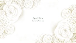 Speak Now (Taylor’s version)