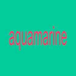 aquamarine