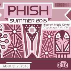 2015-08-07: Blossom Music Center, Cuyahoga Falls, OH, USA