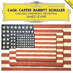 Cage: Atlas eclipticalis / Carter: Variations / Babbitt: Correspondences / Schuller: Spectra