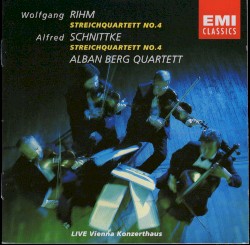 Rihm: Streichquartett no. 4 / Schnittke: Streichquartett no. 4