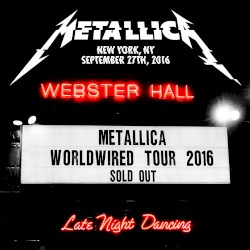 Live at Webster Hall, New York, NY - September 27, 2016